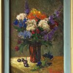 Still Life with Summer Blossoms – by Vilmos Podolyák